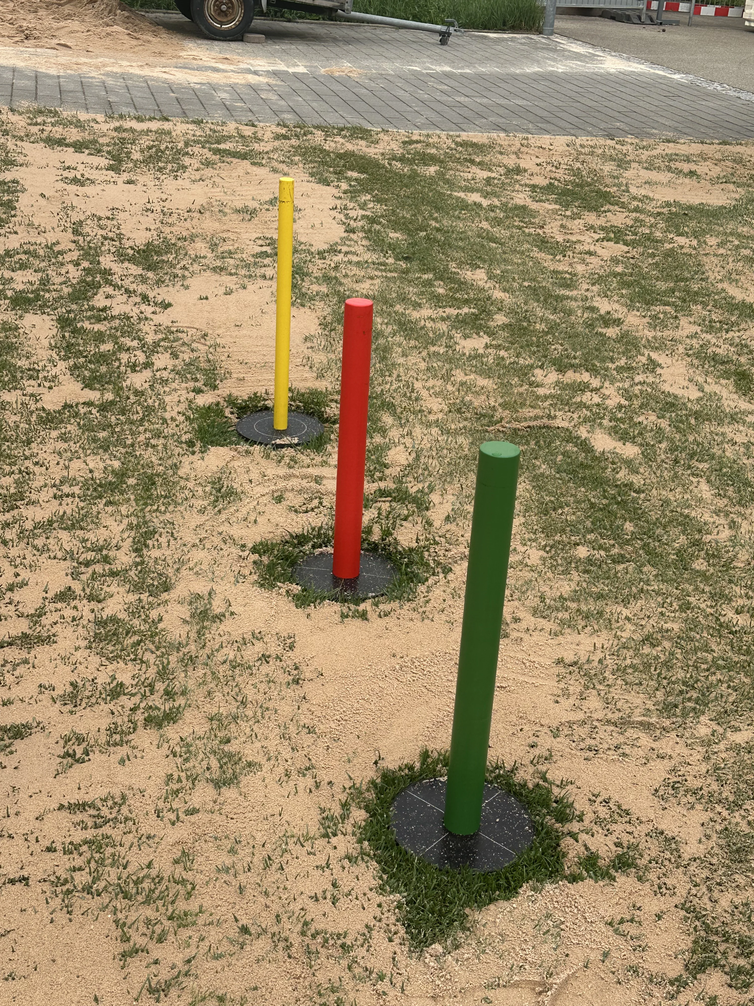 Feldtest auf dem Platz